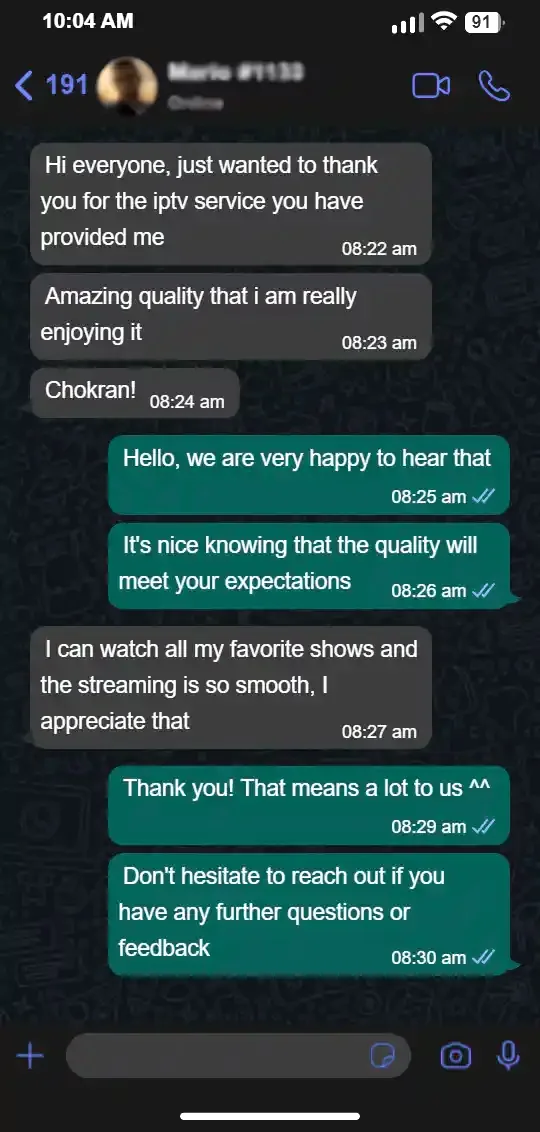 IPTV happy customer 10